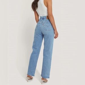 Levi’s ribcage straight jeans
